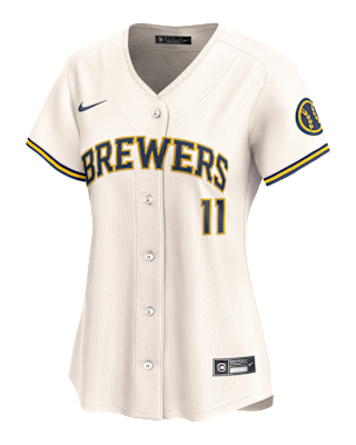 Женские джерси Jackson Chourio Milwaukee Brewers Women’s Nike Dri-FIT ADV MLB Limited Jersey