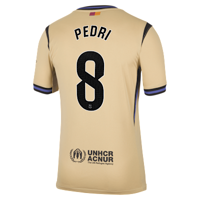 Pedri Barcelona 2025/26 Stadium Away Men's Nike Dri-FIT Soccer Jersey
