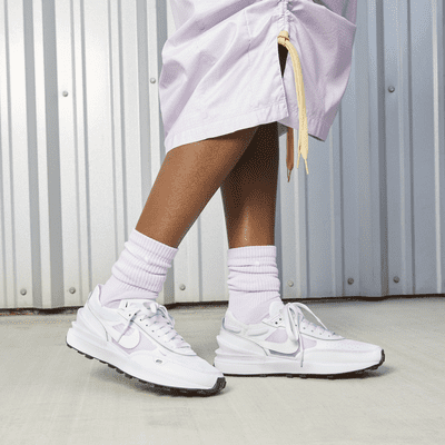 nike waffle one white