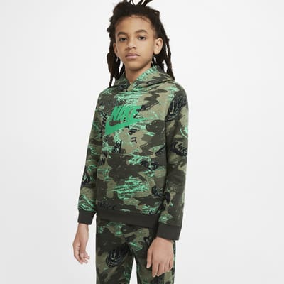 nike sportswear club fleece camo