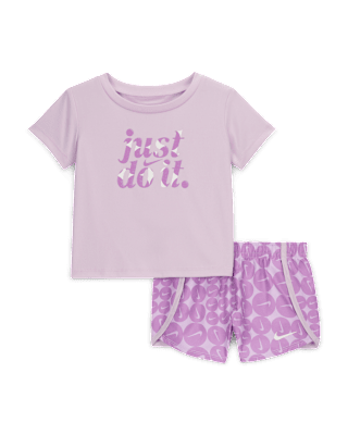 Детские  Nike Dri-FIT Essentials Baby 2-Piece Printed Sprinter Set