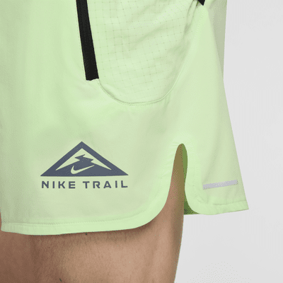 Löparshorts med innerbyxor Nike Trail Second Sunrise Dri-FIT 13 cm för män