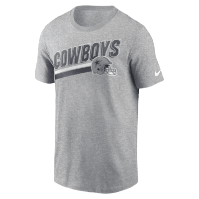 Nike Men's Big and Tall Heathered Charcoal Dallas Cowboys Logo