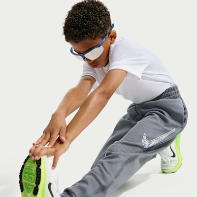 Pants de entrenamiento de tejido Knit Dri-FIT para niño talla grande Nike Multi