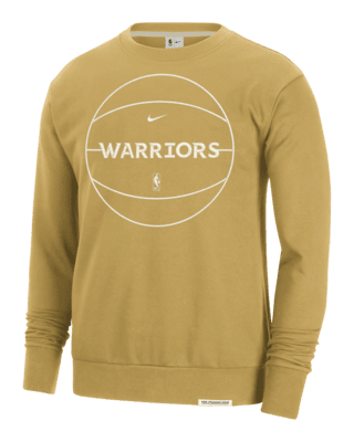 Мужской свитшот Golden State Warriors Standard Issue Nike Dri-FIT NBA