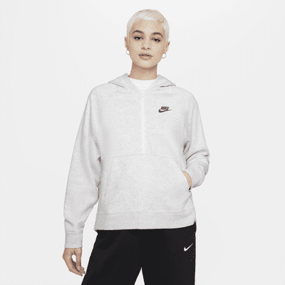 nike light gray hoodie