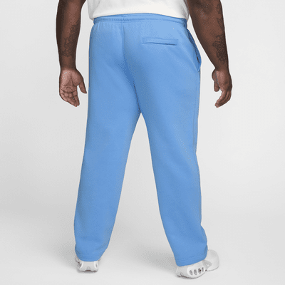 Pants de tejido Fleece con dobladillo abierto para hombre Nike Club Fleece