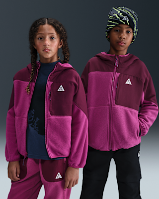 Детское худи Nike ACG "Wolf Tree" Big Kid's Polartec® Full-Zip Hoodie