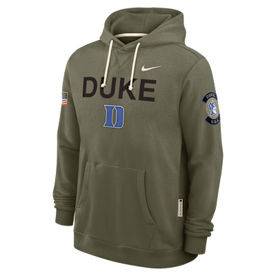 Duke 2025 Military Appreciation Men's Nike Dri-FIT College Pullover Hoodie