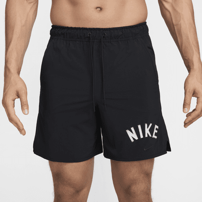 Shorts versátiles Dri-FIT de 18 cm sin forro para hombre Nike Unlimited Swoosh