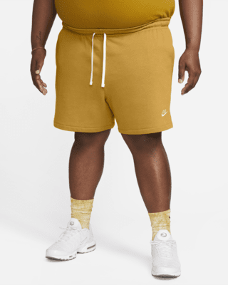 Nike Club Fleece Sweat Shorts in Orange for Men