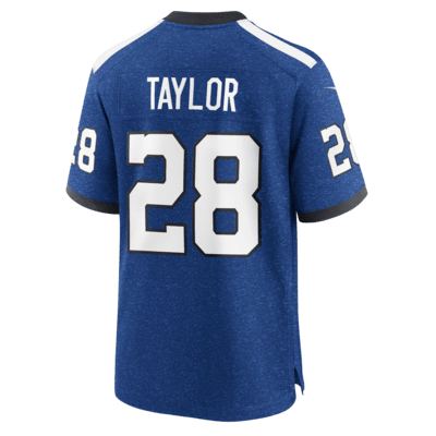 Jersey de fútbol americano Nike Dri-FIT de la NFL Limited para hombre Jonathan Taylor Indianapolis Colts