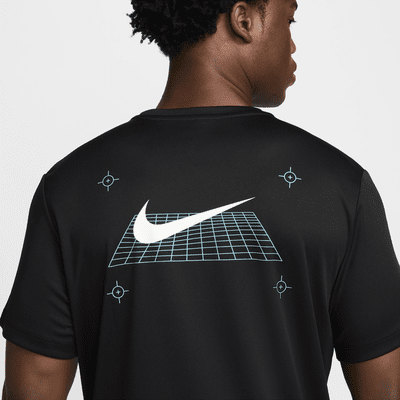 Nike Miler Men's Short-Sleeve Graphic Running Top