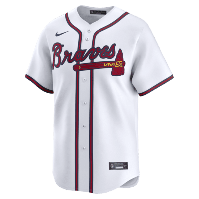 Jersey Nike Dri-FIT ADV de la MLB Limited para hombre Ronald Acuña Jr. Atlanta Braves