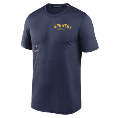 Мужская футболка Milwaukee Brewers Authentic Collection Early Work