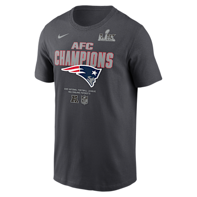 New England Patriots 2026 AFC Champions Roster Men's Nike NFL T-Shirt
