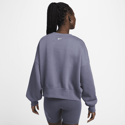 Sudadera de cuello redondo sin cierre extra oversized para mujer Nike Sportswear Phoenix Fleece