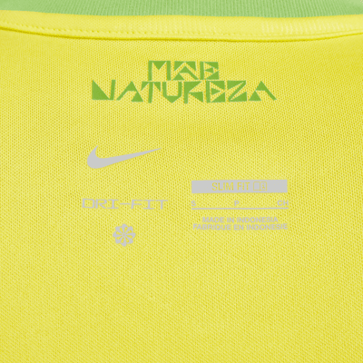 Jersey de fútbol Nike Dri-FIT de Brasil local 2023 Stadium para mujer