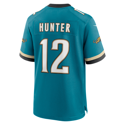 Travis Hunter Jacksonville Jaguars 2025 NFL Draft First Round Pick Men's Nike NFL Game Jersey