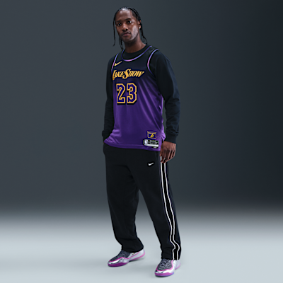 LeBron James Los Angeles Lakers 2024/25 City Edition Men's Nike Dri-FIT NBA Swingman Jersey