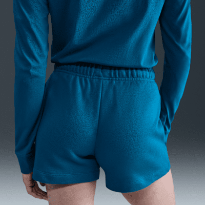 Shorts de tiro medio para mujer Nike Sportswear Club Fleece