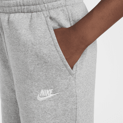 Pants de pierna ancha para niña Nike Sportswear Club Fleece