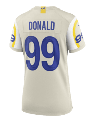 Youth Nike Aaron Donald Cream Los Angeles Rams Game Jersey