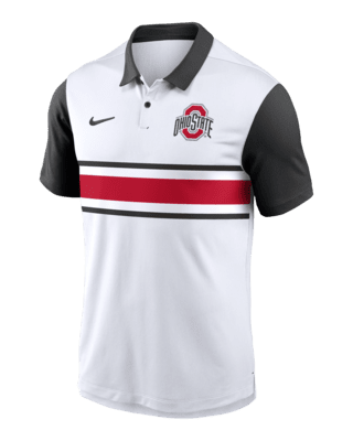 Мужские  Ohio State Buckeyes Primetime Campus Vapor Nike Dri-FIT College Polo