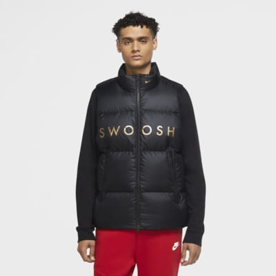 nike body warmer black