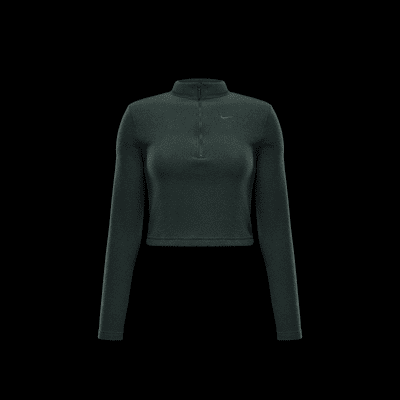 Nike Sportswear Phoenix Plush Women's Slim Long-Sleeve Cozy Fleece 1/2-Zip Top