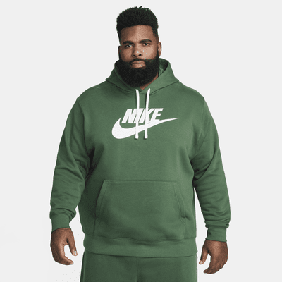 Sudadera con gorro sin cierre con estampado para hombre Nike Sportswear Club Fleece