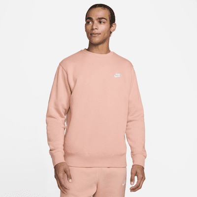 nike club fleece crew neck sweatshirt