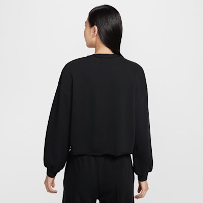 나이키 스포츠웨어 칠 테리 여성 오버사이즈 프렌치 테리 크루넥 스웻셔츠