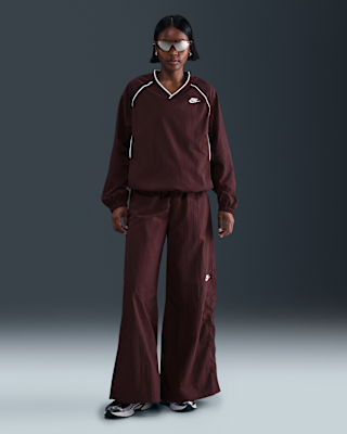 Женские  Nike Sportswear Wide-Leg Woven Pants