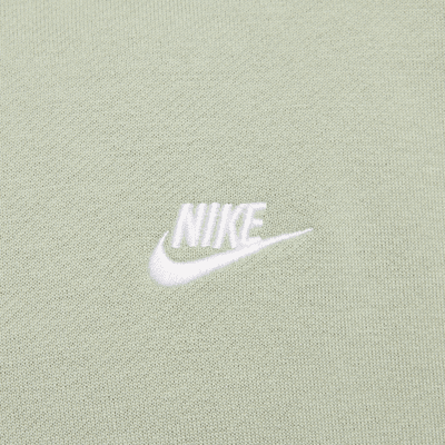 เสื้อมีฮู้ดแบบสวมผ้าเฟรนช์เทรีขนาดโอเวอร์ไซส์ผู้ชาย Nike Club Fleece