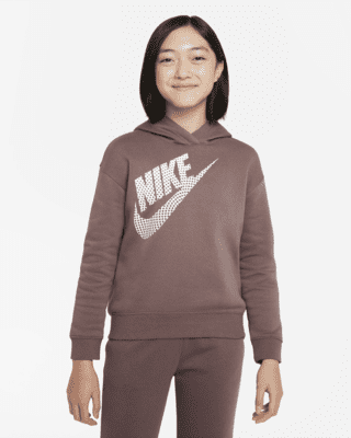 Amabilidad Mitones Generoso Nike Sportswear Big Kids' (Girls') Oversized Pullover Hoodie. Nike.com