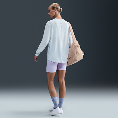 Nike One Relaxed Dri-FIT damestop met lange mouwen