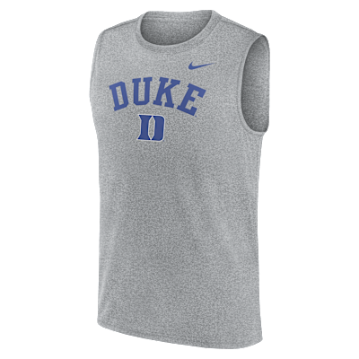 Duke Primetime Arch Legend Men's Nike Dri-FIT College Muscle Tank Top from Nike - $40