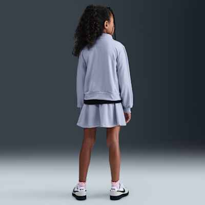 Conjunto deportivo de 2 piezas con falda scooter para niña talla pequeña Nike Varsity Prep