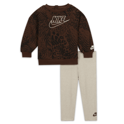 Nike "Home Swoosh Home" Crew Set Baby 2-Piece Set