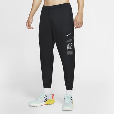 nike essential men's knit running trousers