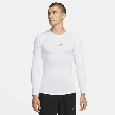 Nike Pro Men's Dri-FIT Dri-FIT Fitness-Longsleeve mit enger Passform für Herren