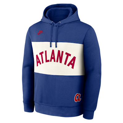 Atlanta Braves Cooperstown Legacy Men's Nike MLB Pullover Hoodie from Nike - $130