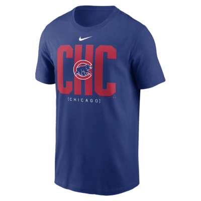 Chicago Cubs Team Scoreboard Men's Nike MLB T-Shirt