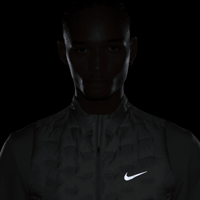 Veste de running sans manches en duvet Nike Therma-FIT ADV Repel AeroLoft pour homme