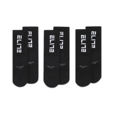 Nike Dri-FIT Elite Little Kids' Crew Socks (3 Pairs)