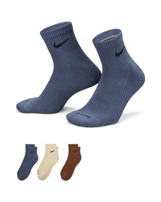 Unisex носки Nike Everyday Plus Cushioned Training Ankle Socks (3 Pairs) для тренировок