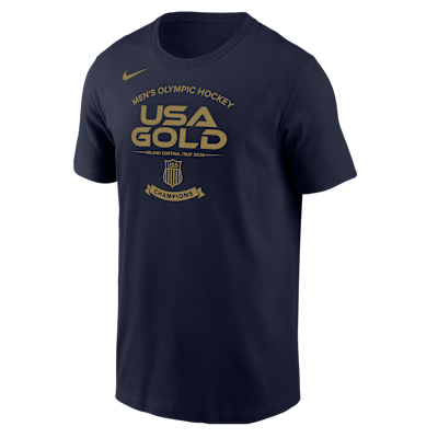 Nike USA Olympic Team 2026 "Gold Medal" Roster Men's Cotton T-Shirt