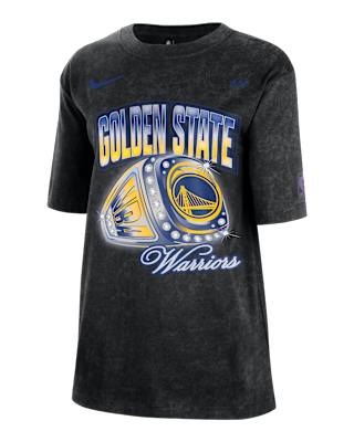 Женская футболка Golden State Warriors Courtside Nike NBA
