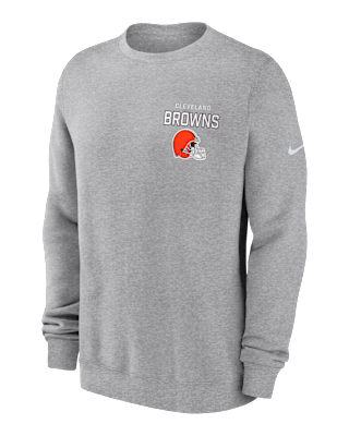 Мужские  Cleveland Browns Draw Block Club Nike NFL Pullover Crew